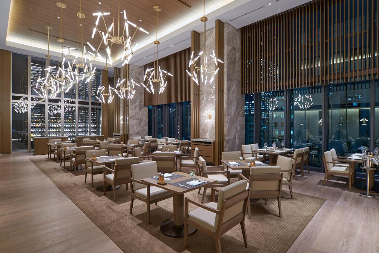 The Okura Tokyo Otel Dış mekan fotoğraf The restaurant