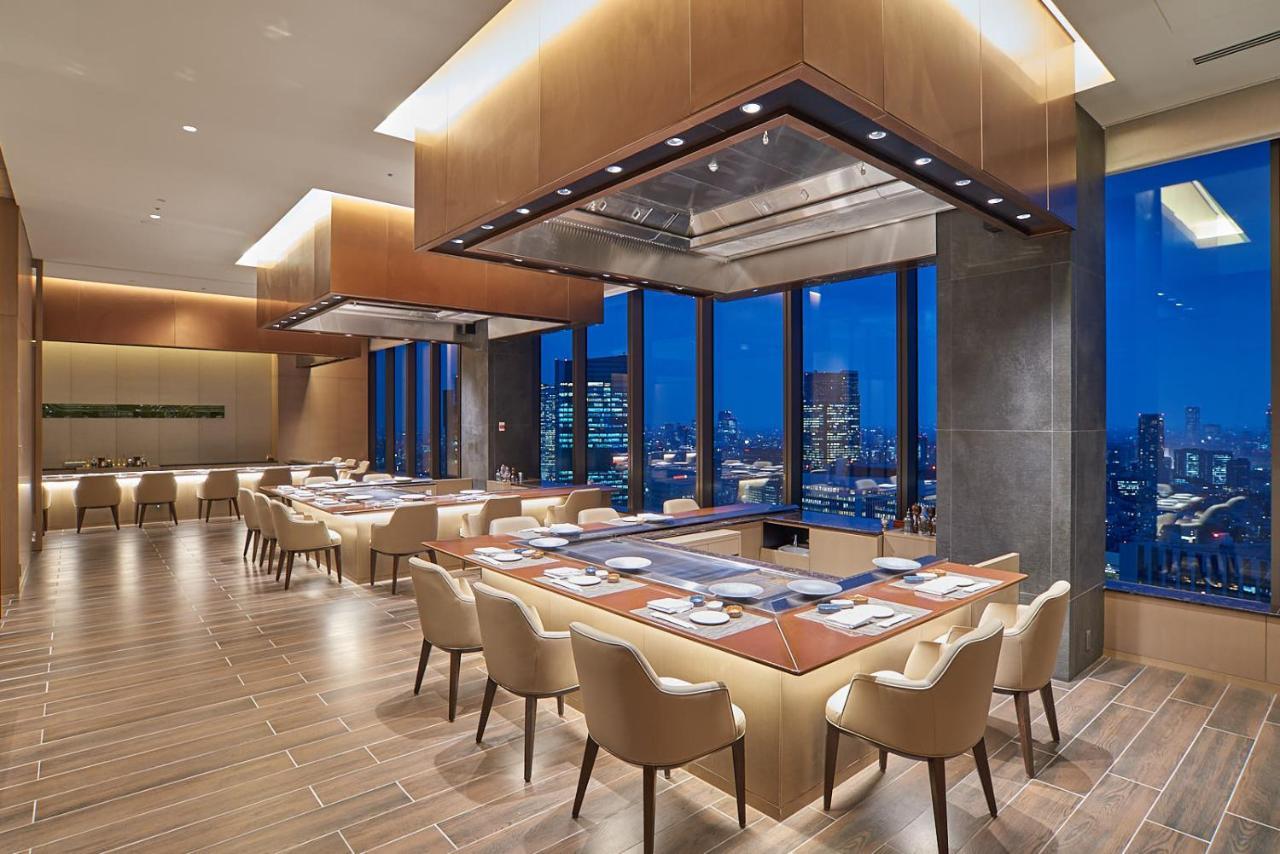 The Okura Tokyo Otel Dış mekan fotoğraf Restaurant