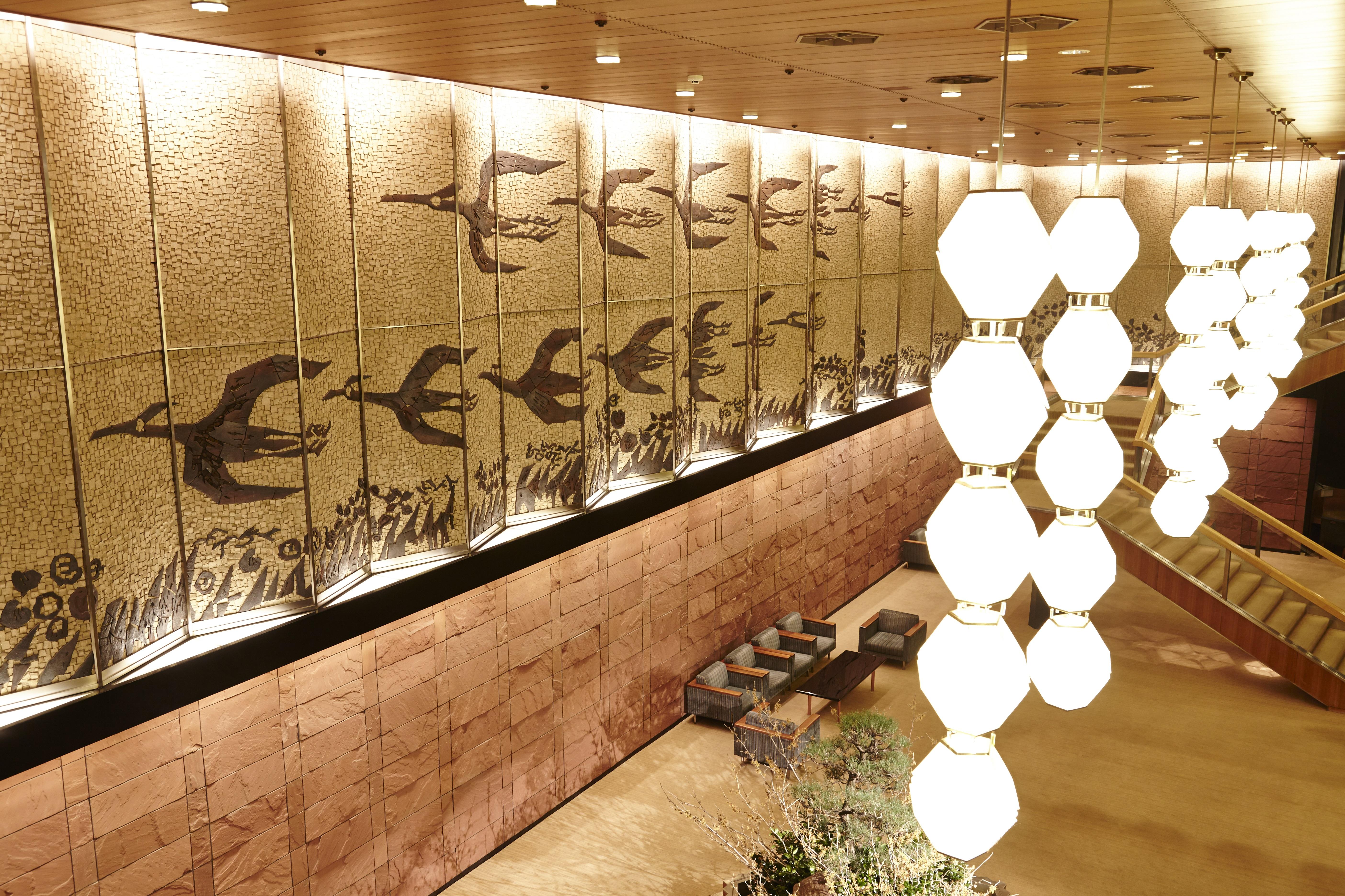 The Okura Tokyo Otel Dış mekan fotoğraf The interior of the lobby