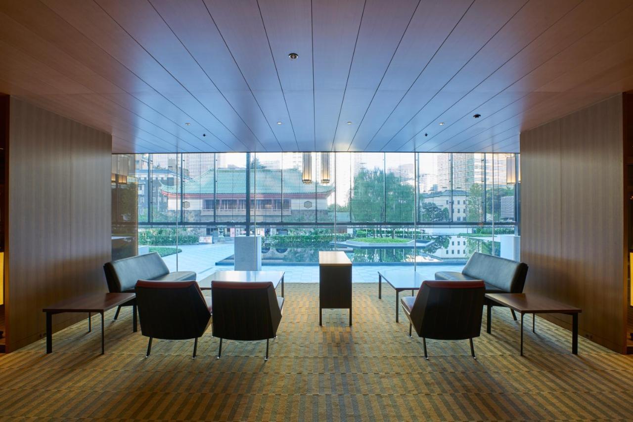 The Okura Tokyo Otel Dış mekan fotoğraf The interior of the lounge
